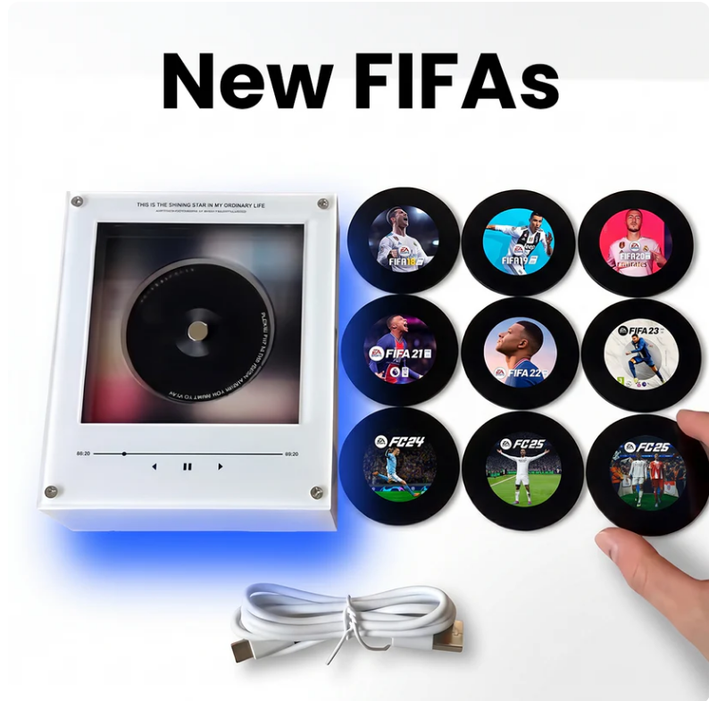 Fifa-Vinyl Musikspieler