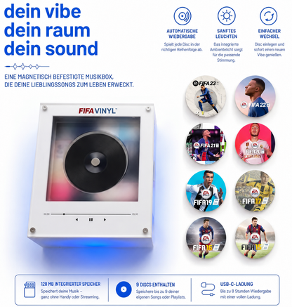 Fifa-Vinyl Musikspieler